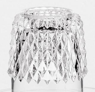 Cocktail lampglas diamant klar