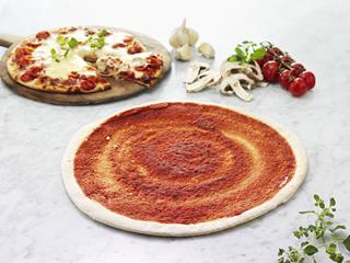 Pizzabotten med tomatsås 32cm EKO
